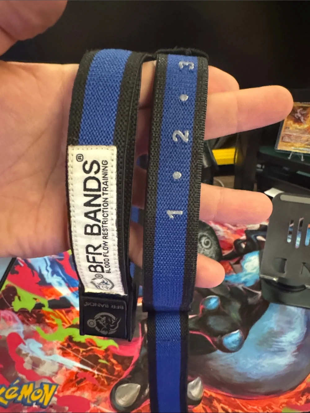 BFR Bands Blood Flow Restriction Training Strap - Blue